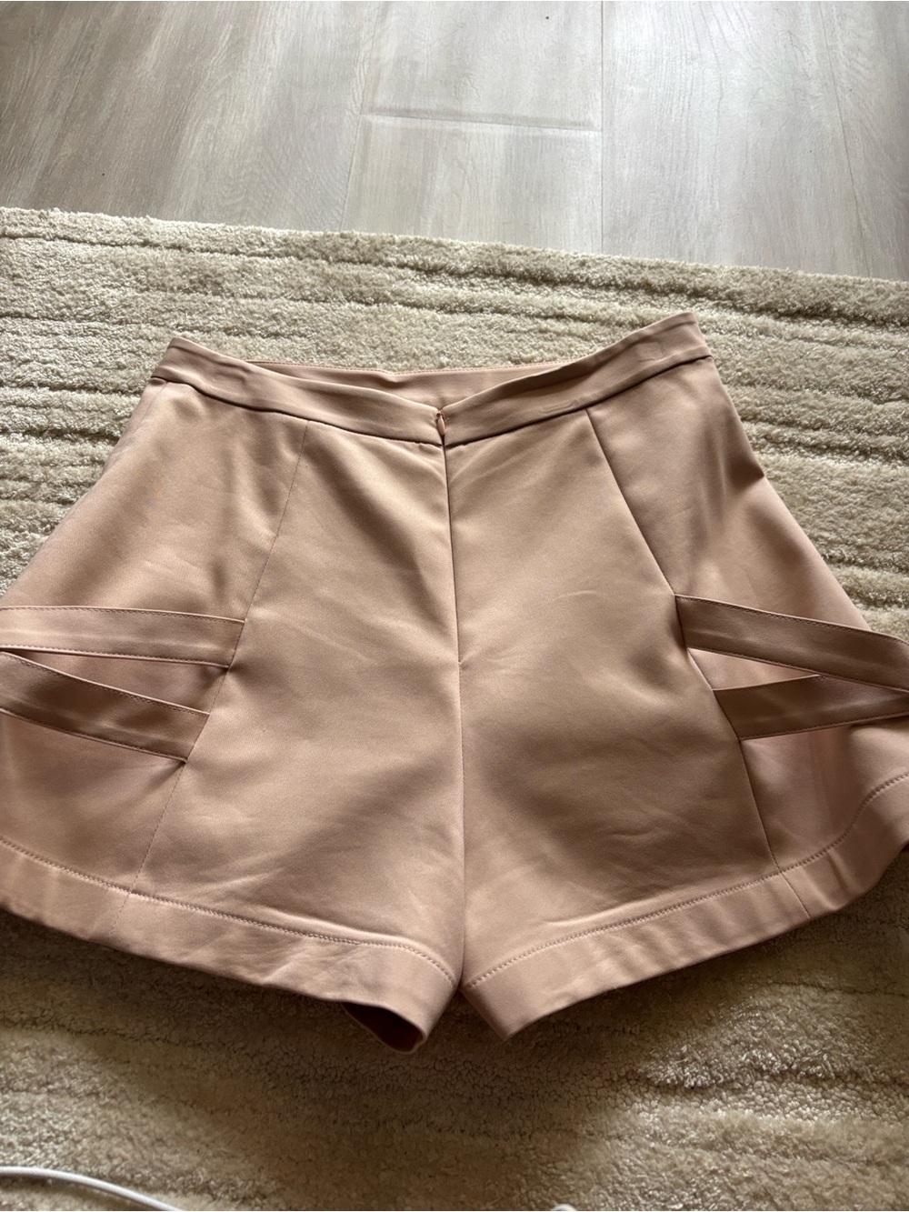 Alexis High-Waist Blush Pink Women’s Shorts